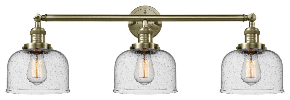 Innovations Lighting 205-Ab-S-G74-Led 3 Light Dimmable Led Bathroom Fixture