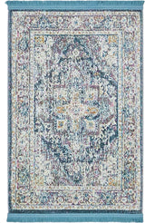 Unique Loom Gray Baracoa Prado 2' 2 x 3' 0 Area Rug