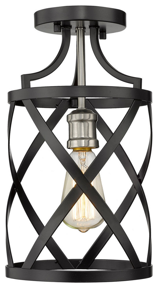 Zlite 481F1-MB-BN 1-Light Flush Mount, Other