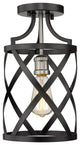 Zlite 481F1-MB-BN 1-Light Flush Mount, Other