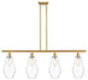 Innovations 516-4I-SG-G652-7-LED 4-Light Island Light, Satin Gold