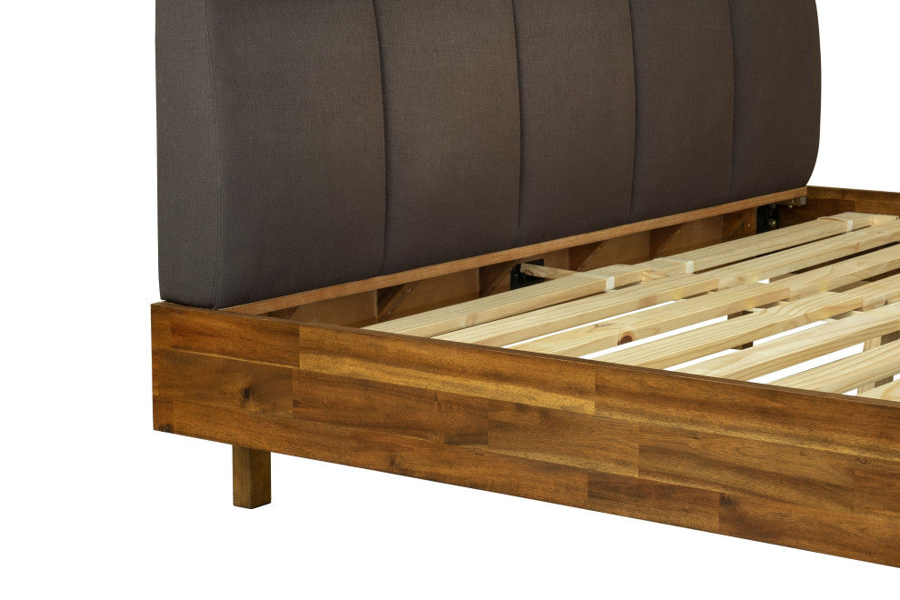 Remix King Bed, Gray