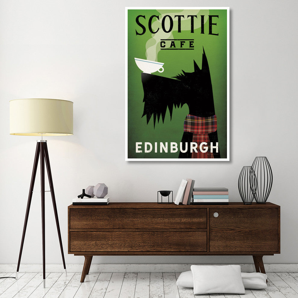"Scottie Cafe" Digital Paper Print by Ryan Fowler, 42"x62"
