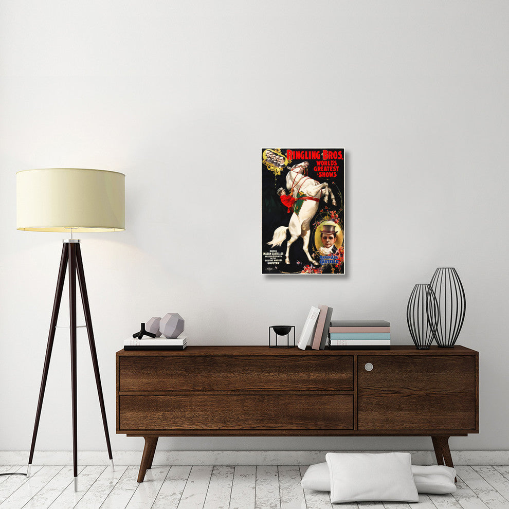 Madam Ada Castello And Jupiter, Poster For Ringling Brothers, Ca,  1899, 20x30