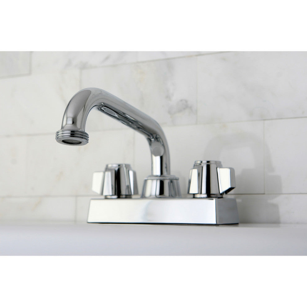 Kingston Brass KB471 Laundry Tray Faucet, Polished Chrome