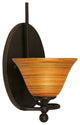Capri 1-Light Wall Sconce, Firre Saturn