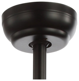Clift 52" 1-Light Ceiling Fan With Remote, Black