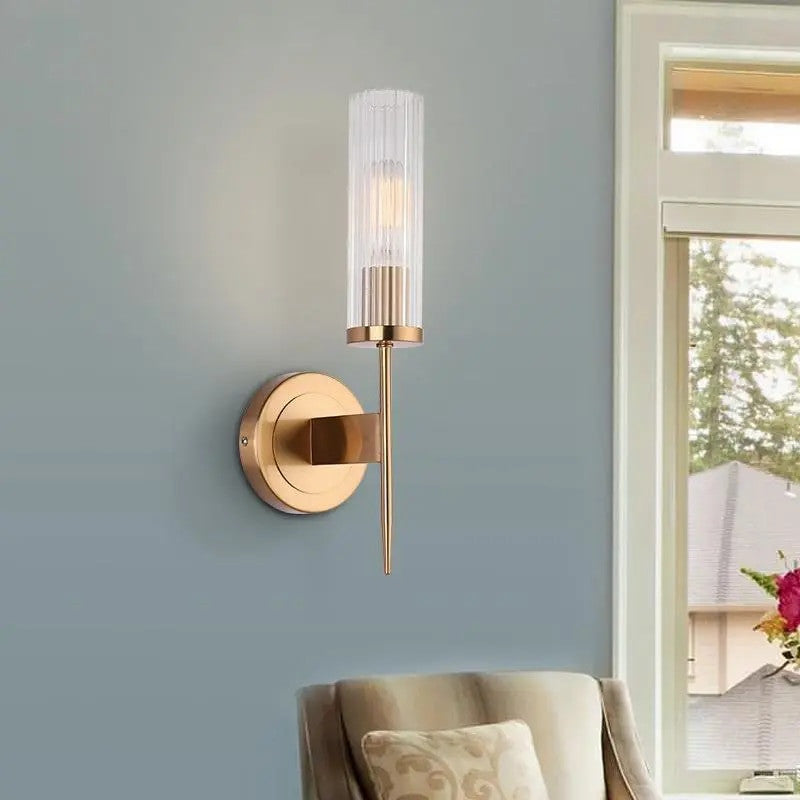 Palma | Bedside Wall Lamp made of Brass, Gold / Copper