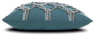 Lagoon Rope Indoor/Outdoor Performance Pillow, 20"x20