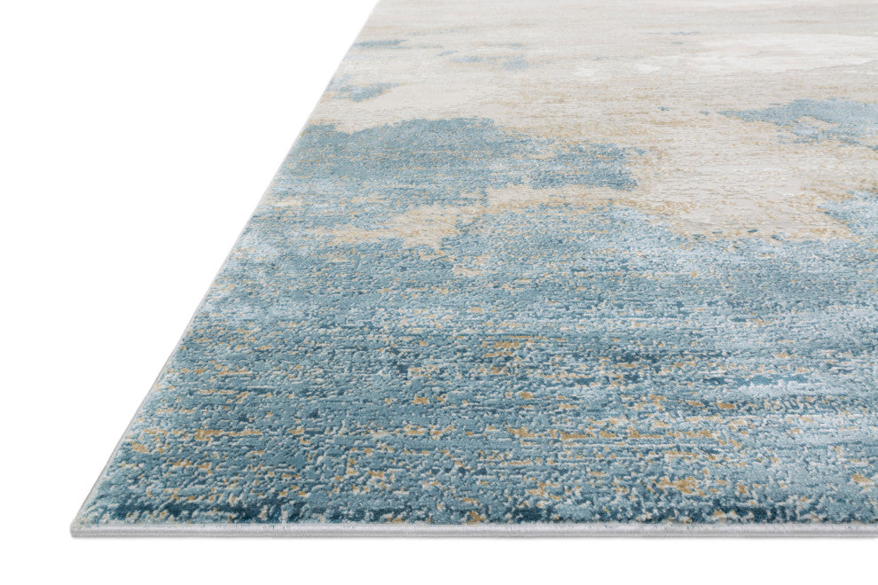 Sienne Rug, Sand and Ocean, 5'3"x7'8"