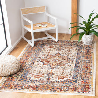 Safavieh Bijar BIJ652A Rug, Ivory/Rust, 3' X 5'