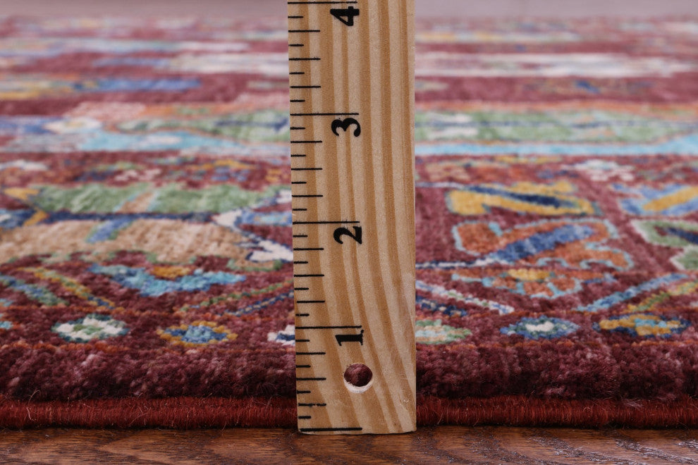 5' 9" X 7' 10" Fine Turkmen Ersari Handmade Rug Q11314