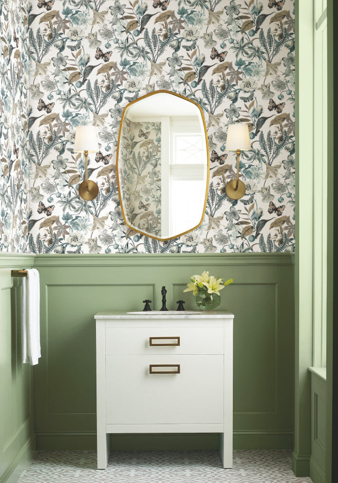 Butterfly House Wallpaper