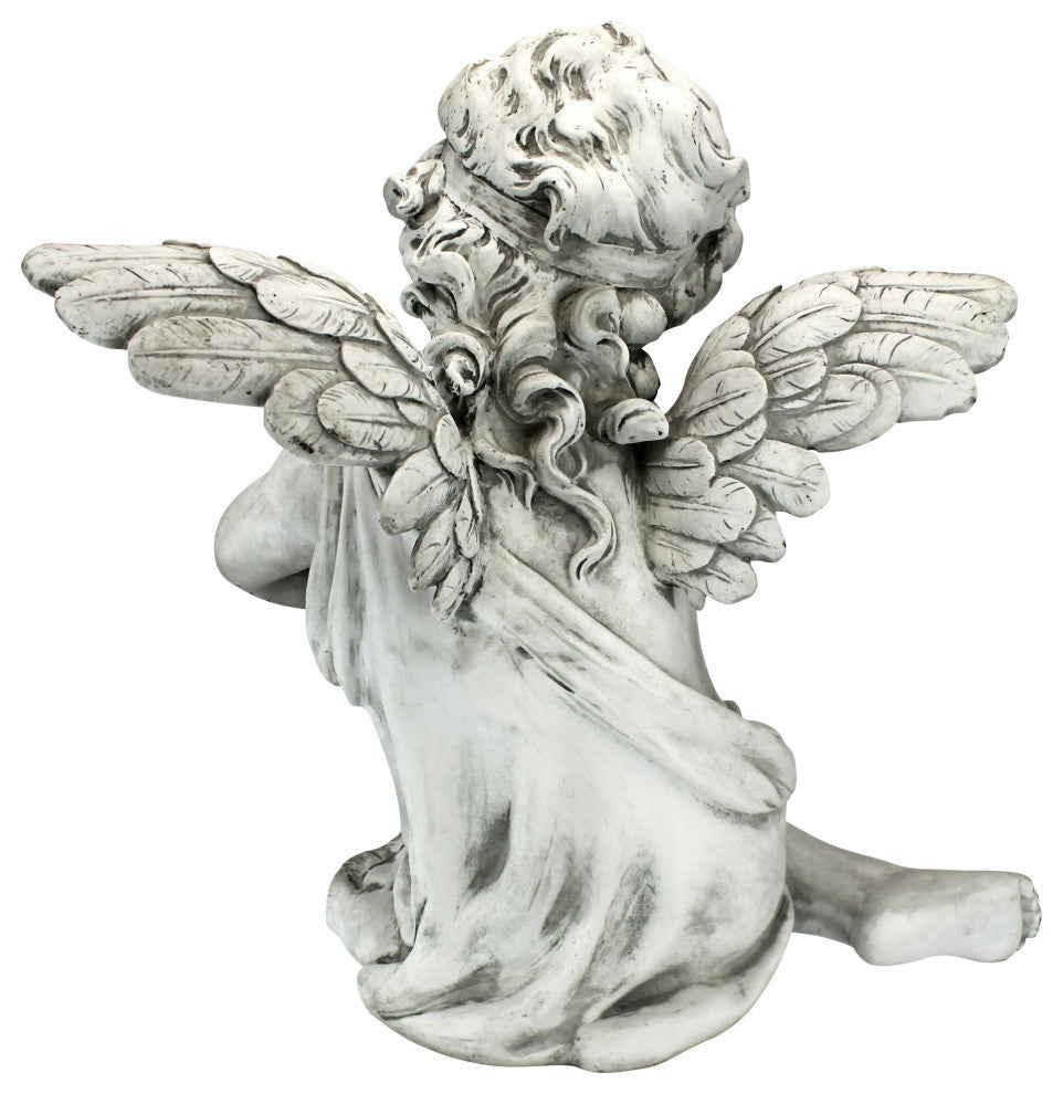 Peaceful Presence Garden Angel Sitter