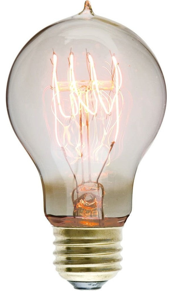 Nuevo Living A19 Light Bulb, Clear Glass