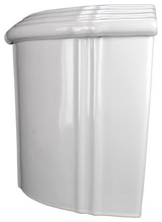 Dual Flush Corner Toilet Tank White Sheffield Grade A Vitreous China