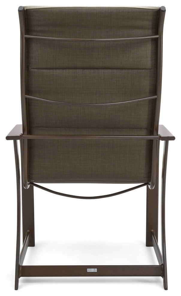 Key West Padded Sling Ultra High Back Dining Chair
