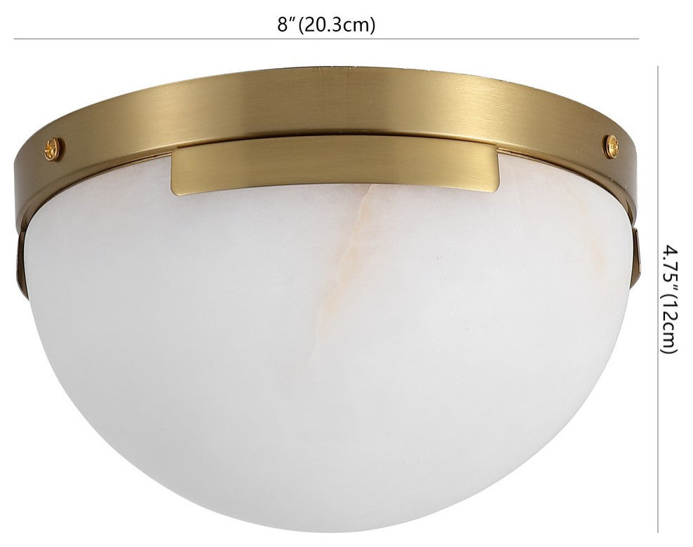 Safavieh Couture Eddie Alabaster Flush Mount