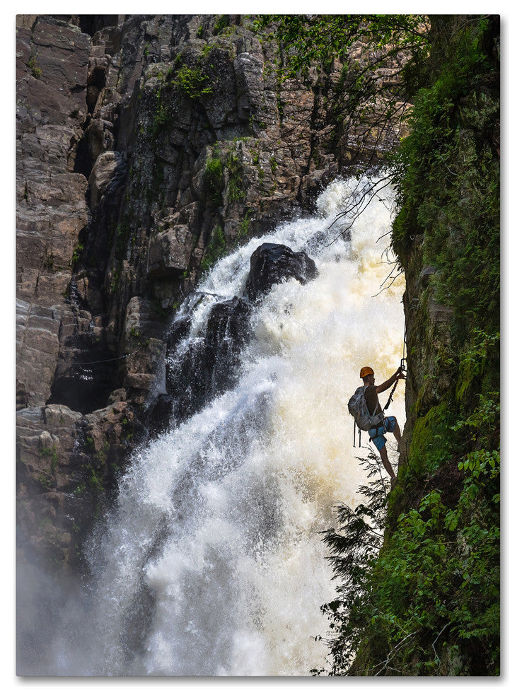 Wioletta 'Climbing' Canvas Art, 47x35