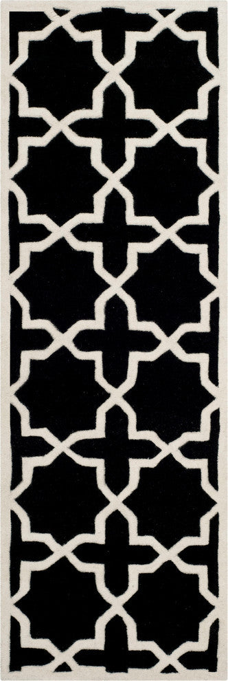 Safavieh CHT732K 7' Round Black Rug