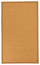 Natural Area Rugs Davlin Custom Sisal Rug, 6'' x 9'', Khaki Border