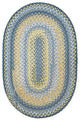 Homespice Decor - 22 x 72" Oval Sunflowers Cotton Braided Runner