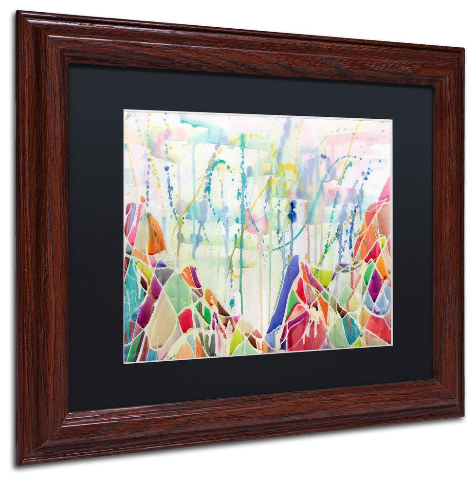 Lauren Moss 'Anamundi' Art, Wood Frame, Black Matte, 14"x11"