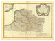 "Flandre francoise, Artois, Picardie, Boulenois, 1785" Paper Art, 38"x29"