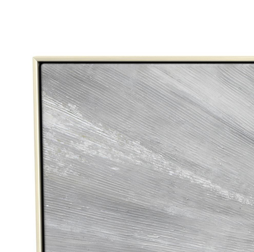 Cambric Framed Canvas - Set of 3 - Silver Frame