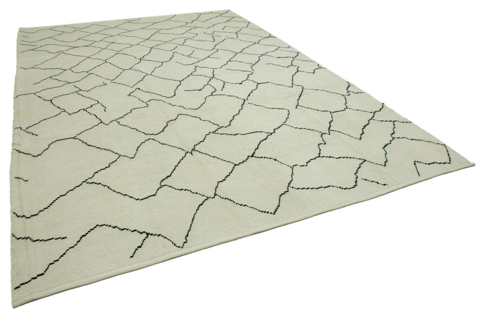 Rug N Carpet - Handmade One-of-a-Kind 8' 11'' x 12' 8'' Moroccan Area Rug
