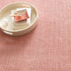Dash & Albert Herringbone Coral Handwoven Cotton Rug, Pink, 6' x 9'