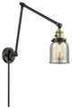 INNOVATIONS 238-BAB-G58 1-Light Swing Arm Black Antique Brass