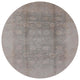 Ahgly Company Indoor Round Mid-Century Modern Area Rugs, 3' Round