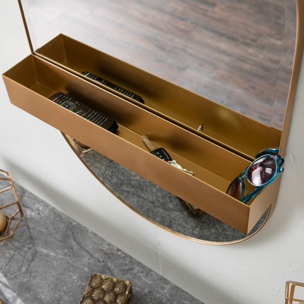 Cricklade Decorative Mirror With Storage