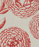 Antique Flowers, Floral Print Napkin, Coral, Set of 4
