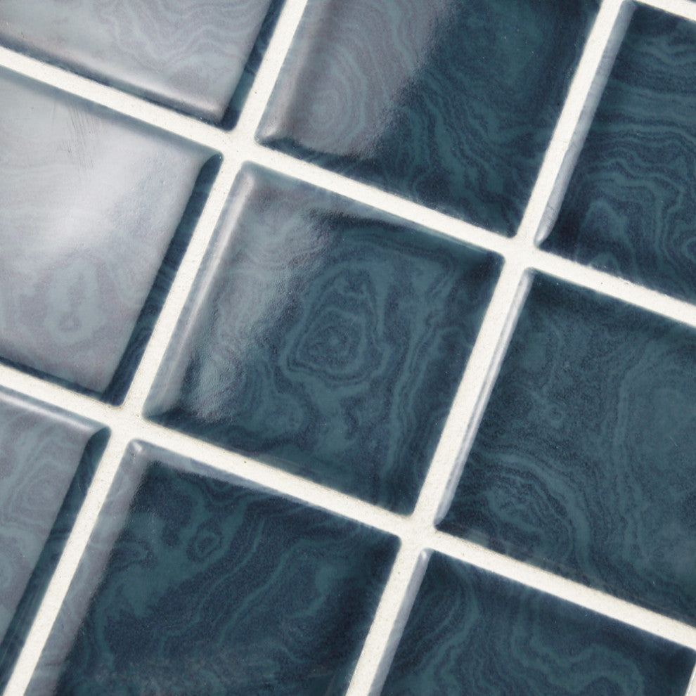Resort Beach Blue Porcelain Floor and Wall Tile