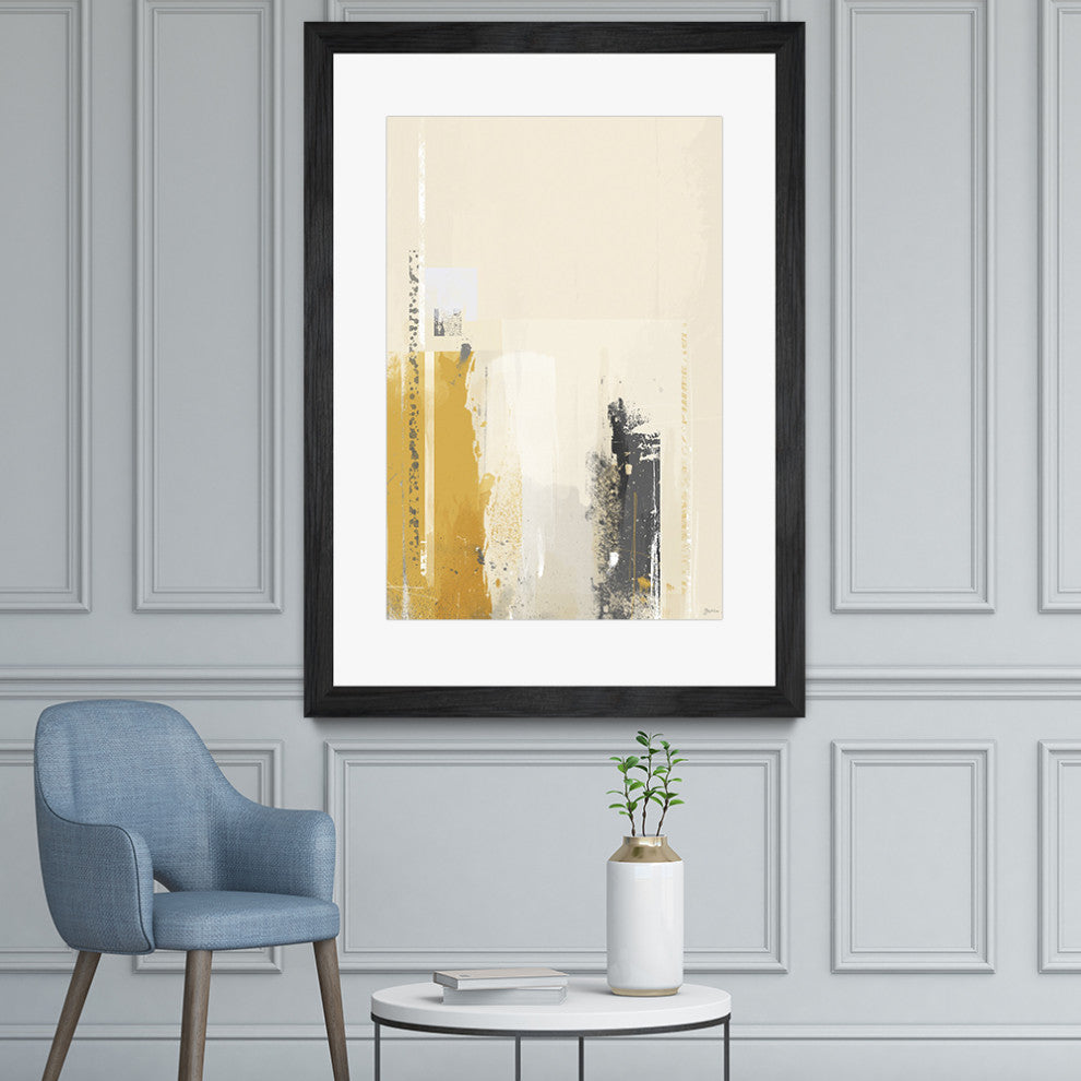 "Deeper Shadows II" Matted and Framed, 52" X 36"