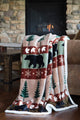 Cascade Ridge Extra Plush Sherpa Throw Blanket