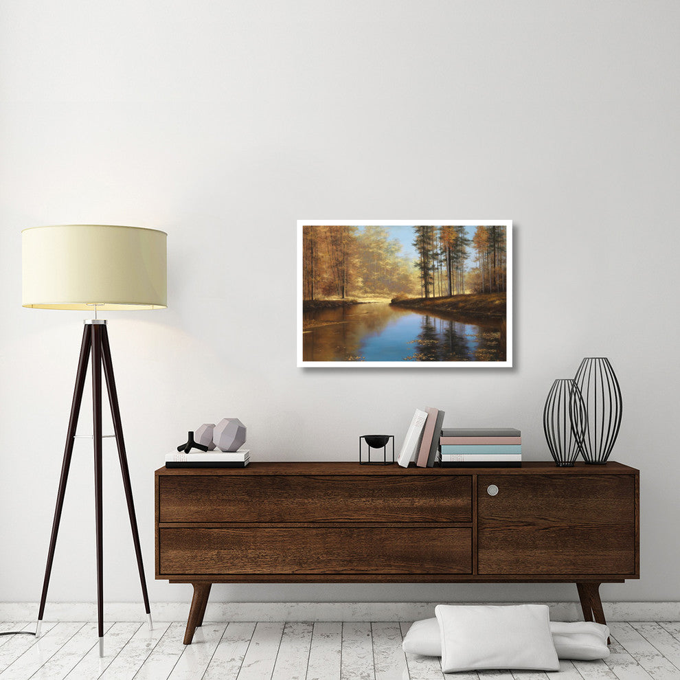 "Autumn Creek" Digital Paper Print by Diane Romanello, 38"x26"