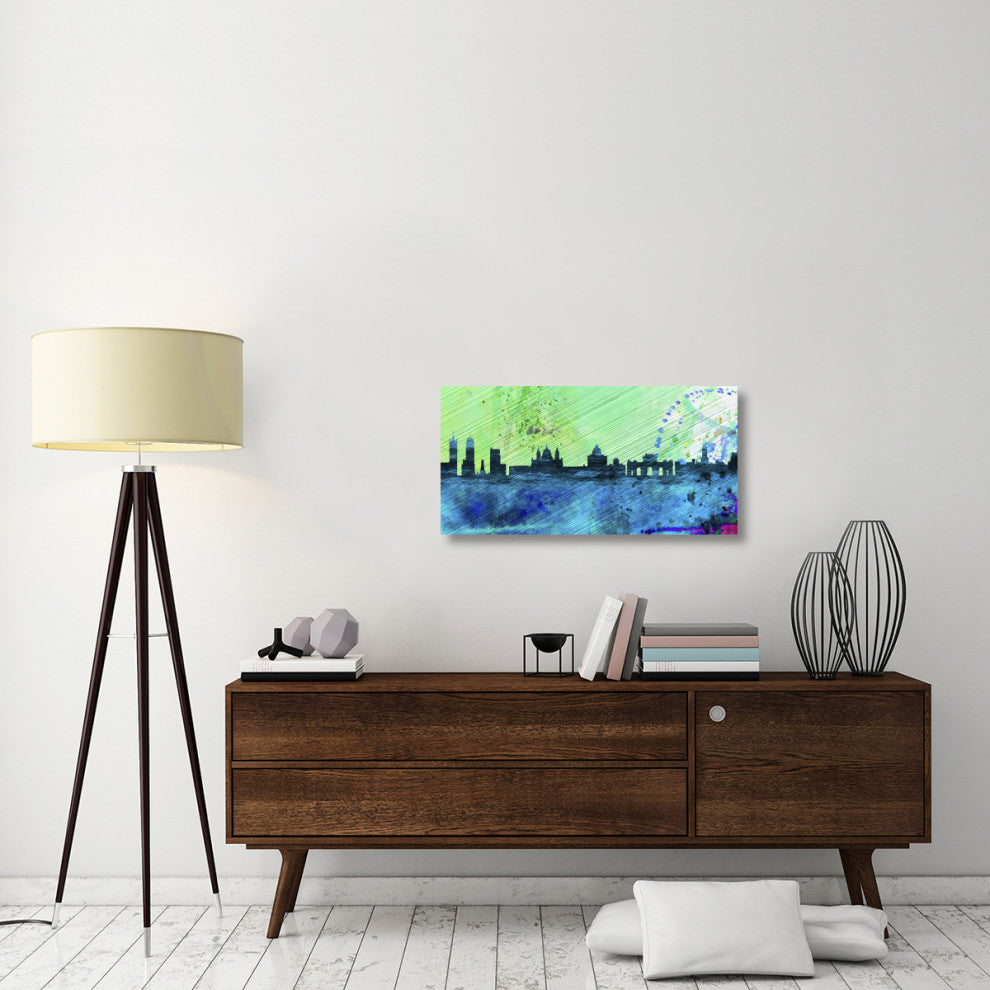 "Madrid City Skyline" Fine Art Print
