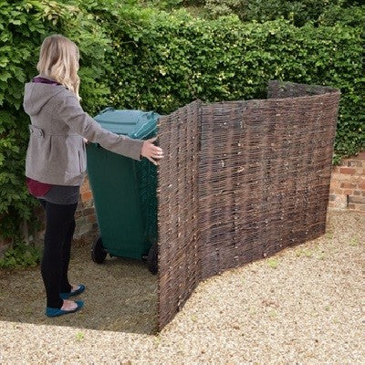 Willow Waste Bin Enclosure, Single, Single