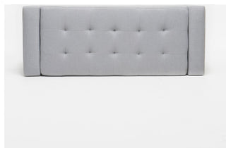 GDF Studio Guernsey Contemporary Tufted Fabric Storage Ottoman Bench, Light Gray