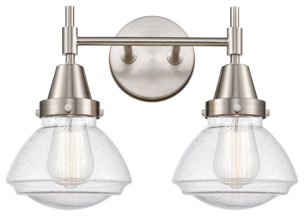 INNOVATIONS LIGHTING 447-2W-SN-G324 Caden 2 Light 17 inch Bath Vanity Light