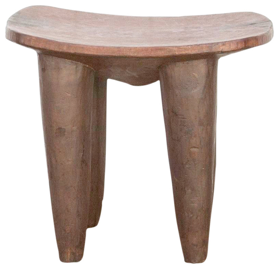 Hand-carved Rustic Senufo Side Table