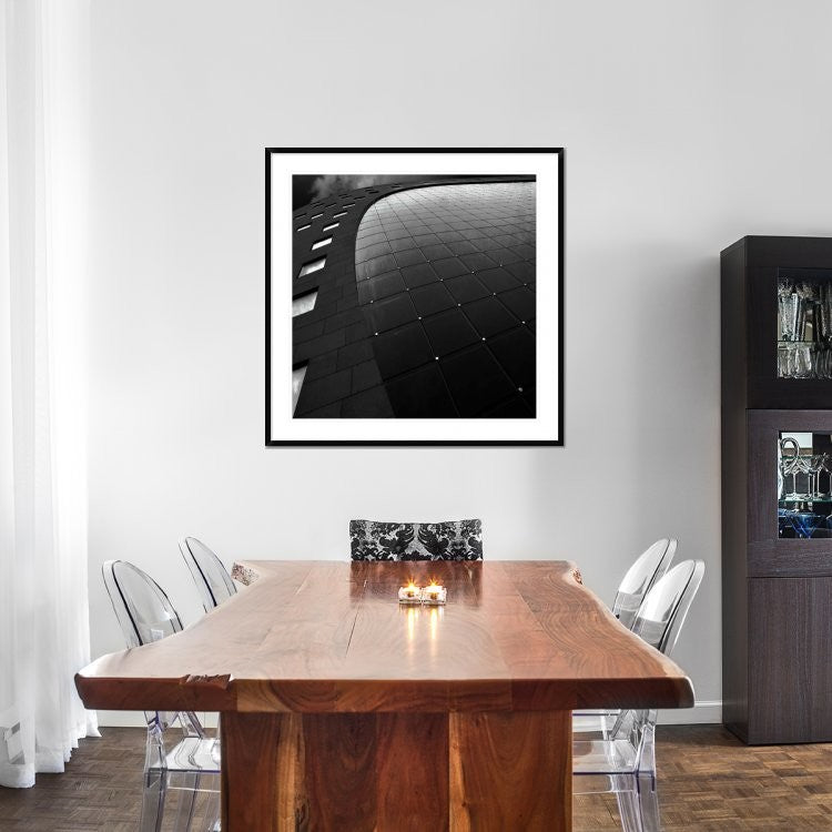 "Transparency" Framed Digital Print by Gilbert Claes, 44x44"