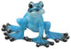 Tropical Blue Frog Statue