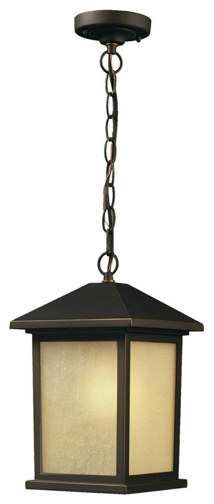 Holbrook Collection Outdoor Chain Light in Oil Rubbed Bronze Finish