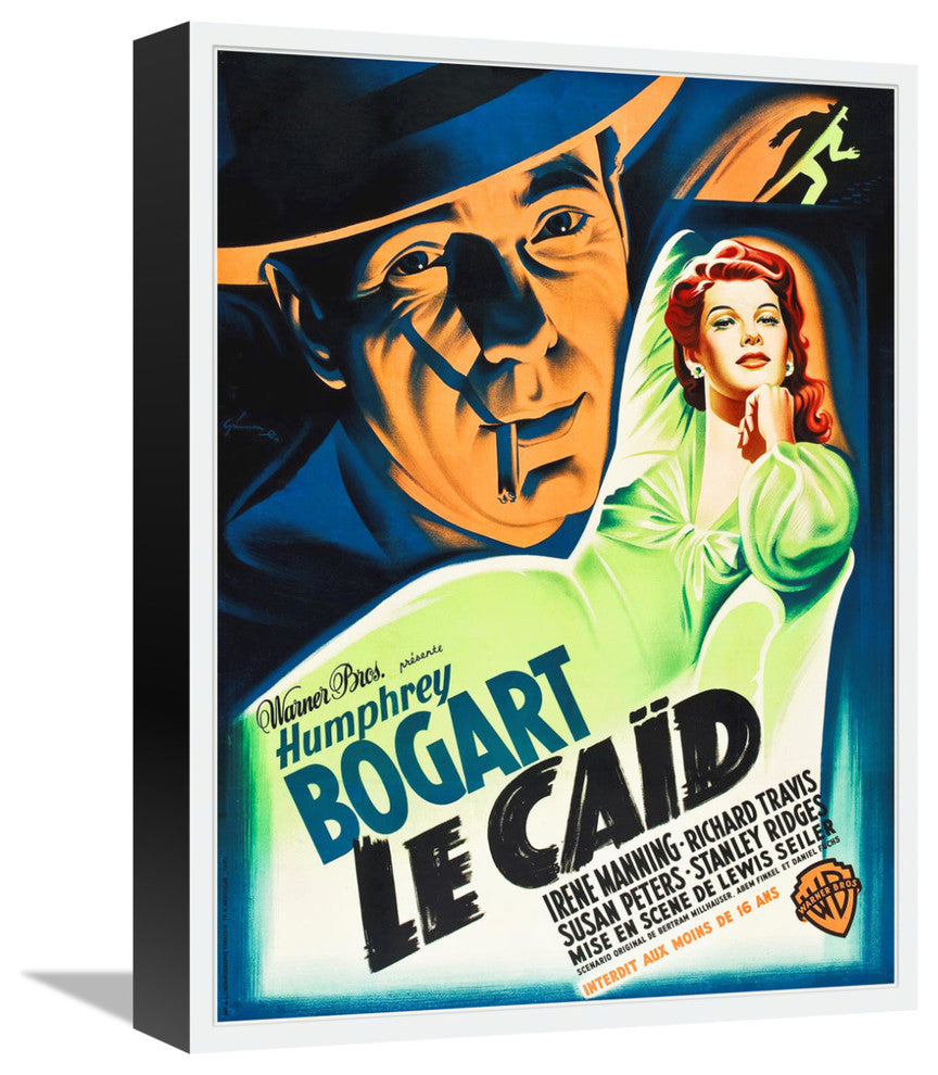 "French - Big Shot" Stretched Canvas Giclee by Hollywood Photo Archive, 12"x16"