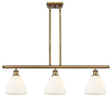 Innovations 516-3I-BB-GBD-751 3 Light Island Light, Brushed Brass