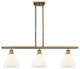 Innovations 516-3I-BB-GBD-751 3 Light Island Light, Brushed Brass
